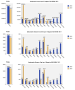 Retail Y2K - Statistica Andamento Incassi - grafici