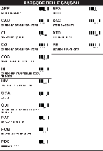 Barcode delle causali